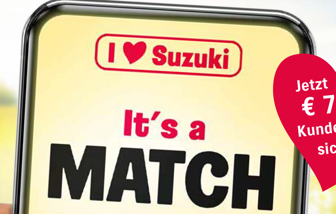 Frühlingsgefühle bei Suzuki